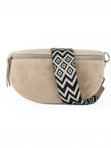 lePelou - Riñonera 'NOA small' en beige: frente