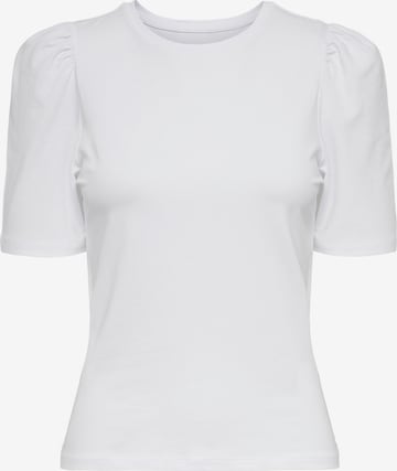 ONLY - Camisa 'LOVE' em branco: frente