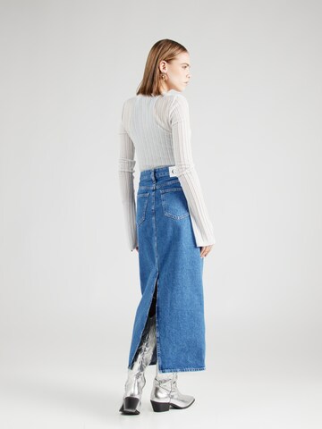 Jupe Calvin Klein Jeans en bleu