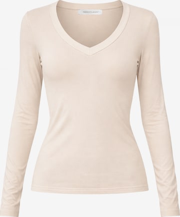 SASSYCLASSY Shirt in Beige: Vorderseite