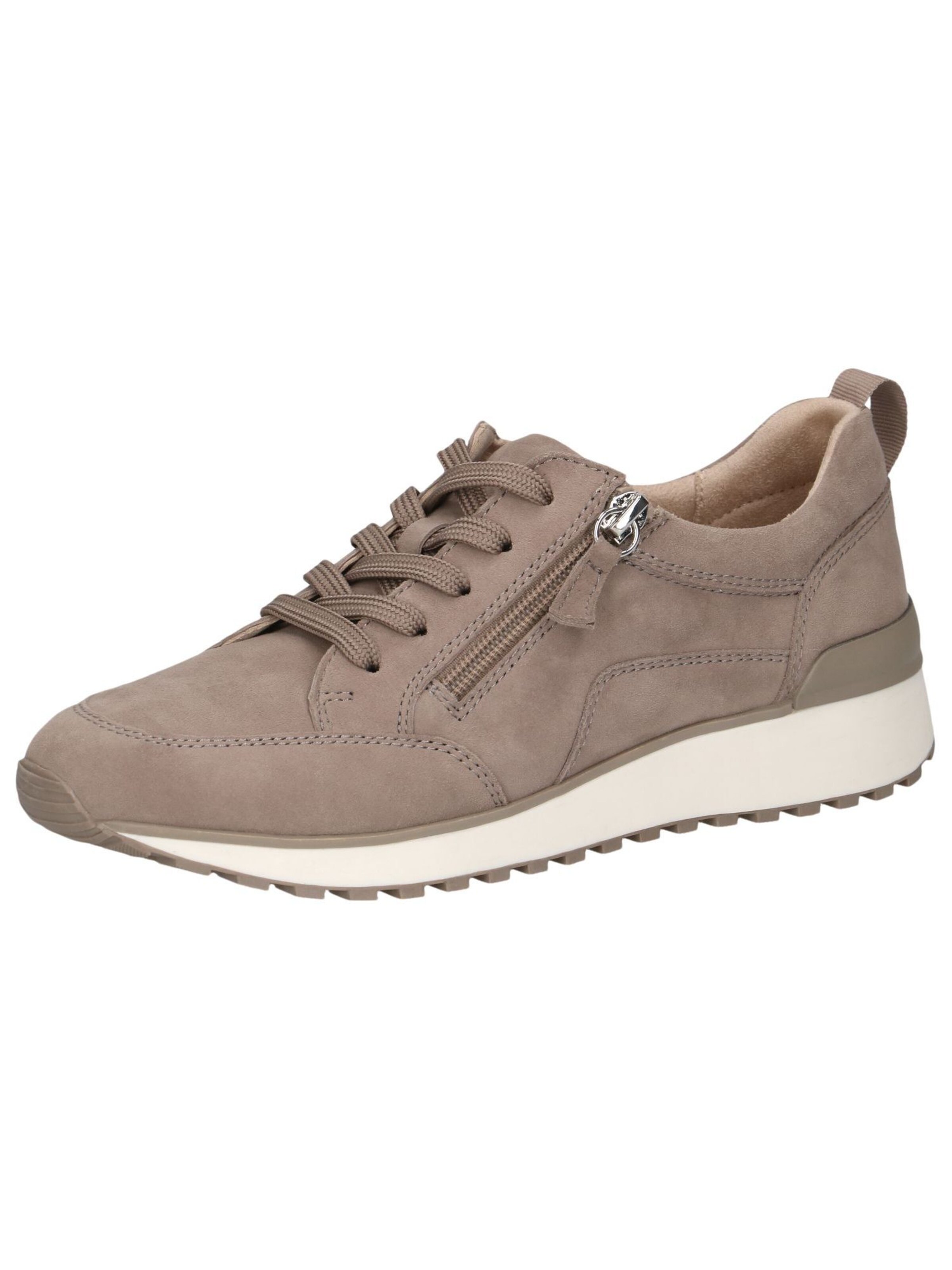 CAPRICE Athletic Lace-Up Shoes in Brown: front