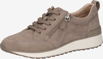 CAPRICE Sportlicher Schnürschuh in Braun: Vorderseite