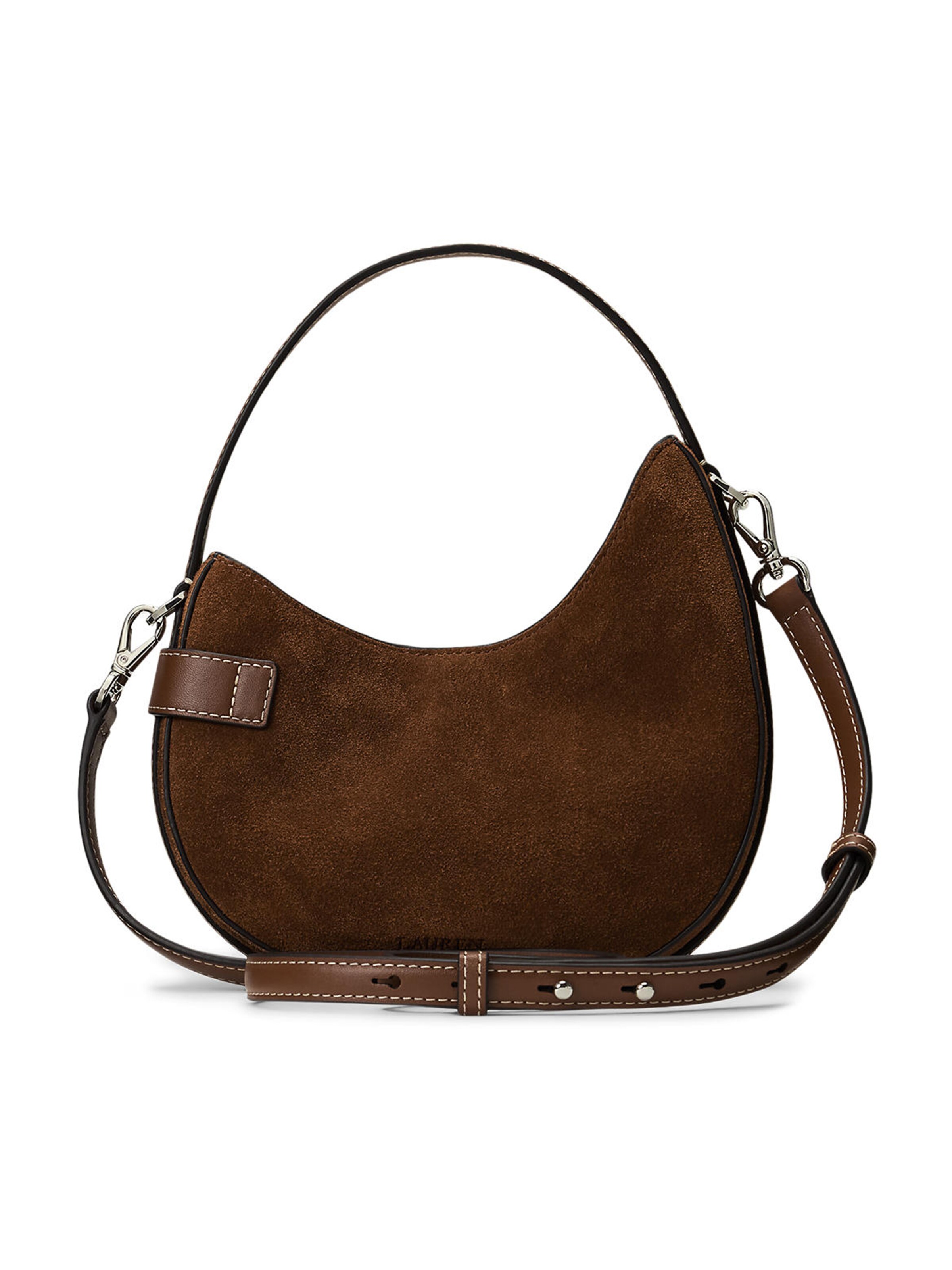 Lauren Ralph Lauren Τσάντα ώμου 'TASHA' σε καφέ