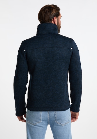 DreiMaster Maritim Fleece jas in Blauw