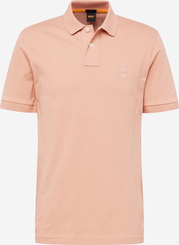 BOSS Orange - Camisa 'Passenger' em rosa: frente