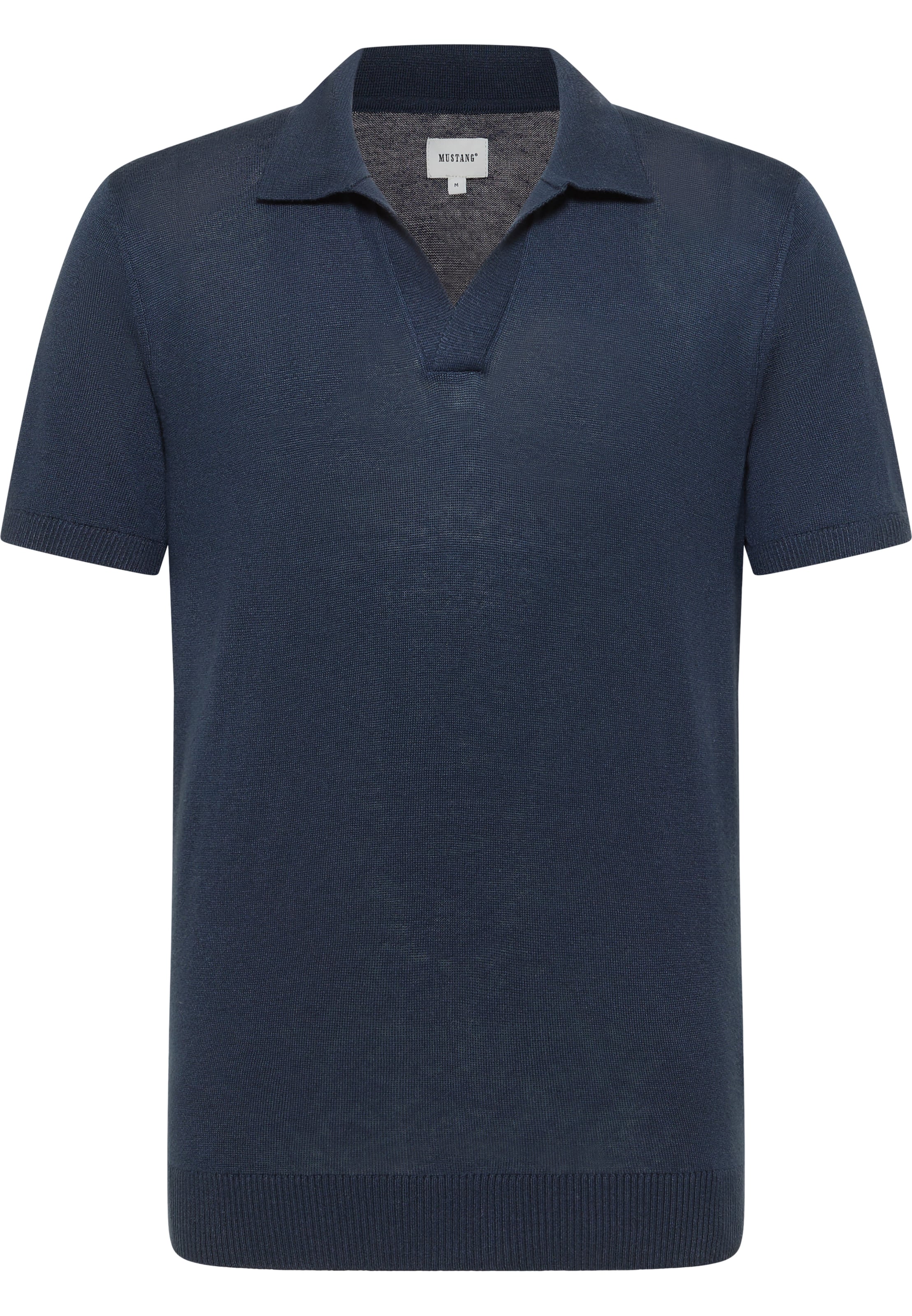 MUSTANG Shirt 'Ennis' in Blau: Vorderseite