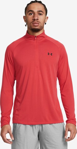 UNDER ARMOUR Functioneel shirt in Rood: voorkant