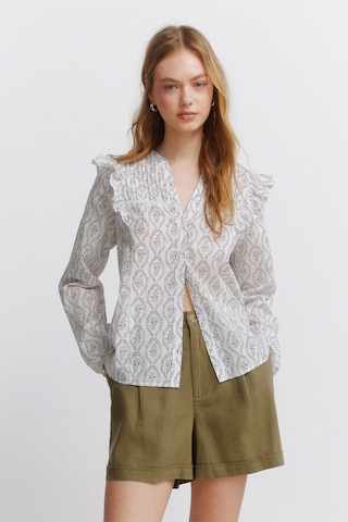 Springfield Bluse in Grün: Vorderseite