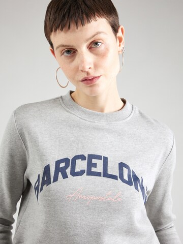 AÉROPOSTALE Sweatshirt in Grijs