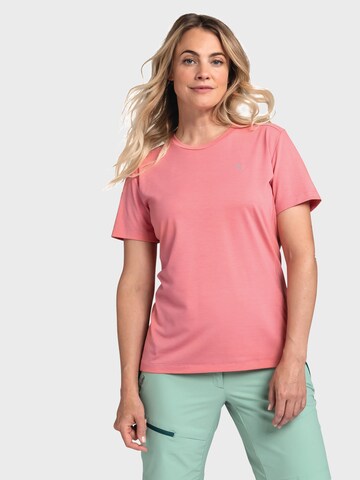 Schöffel Funktionsshirt 'Osby' in Pink: Vorderseite