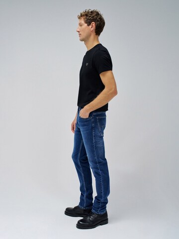 Coupe slim Jean Salsa Jeans en bleu