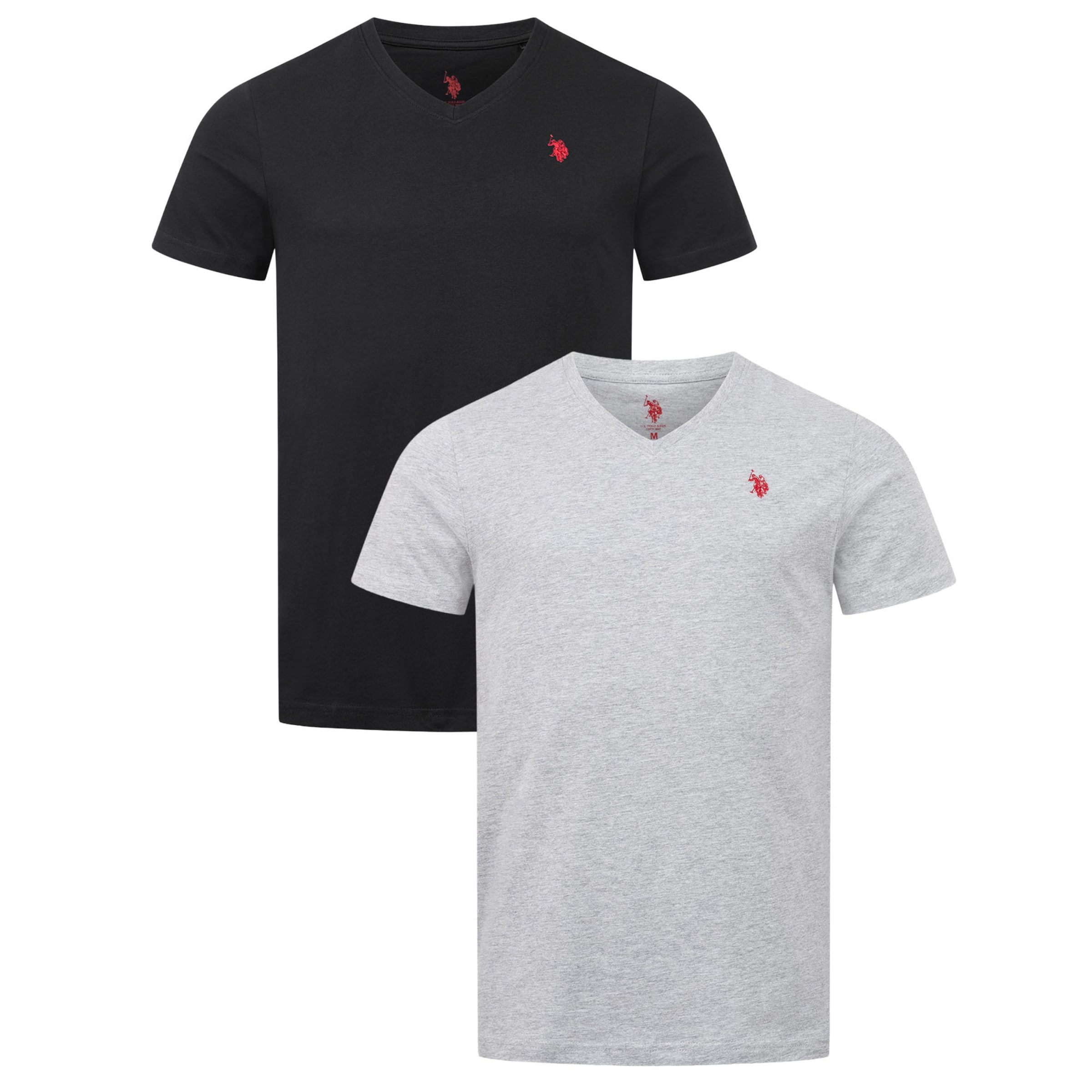 U.S. POLO ASSN. Shirt in Grey: front