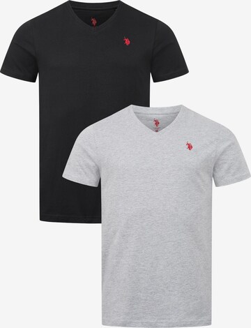U.S. POLO ASSN. Shirt in Grey: front