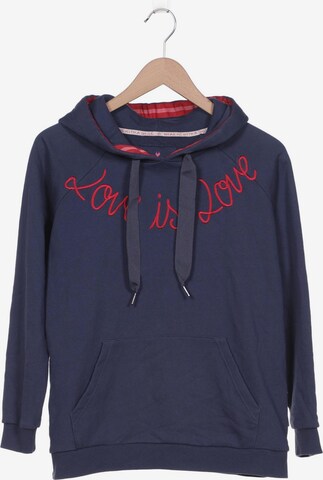 LIEBLINGSSTÜCK Sweatshirt & Zip-Up Hoodie in S in Blue: front