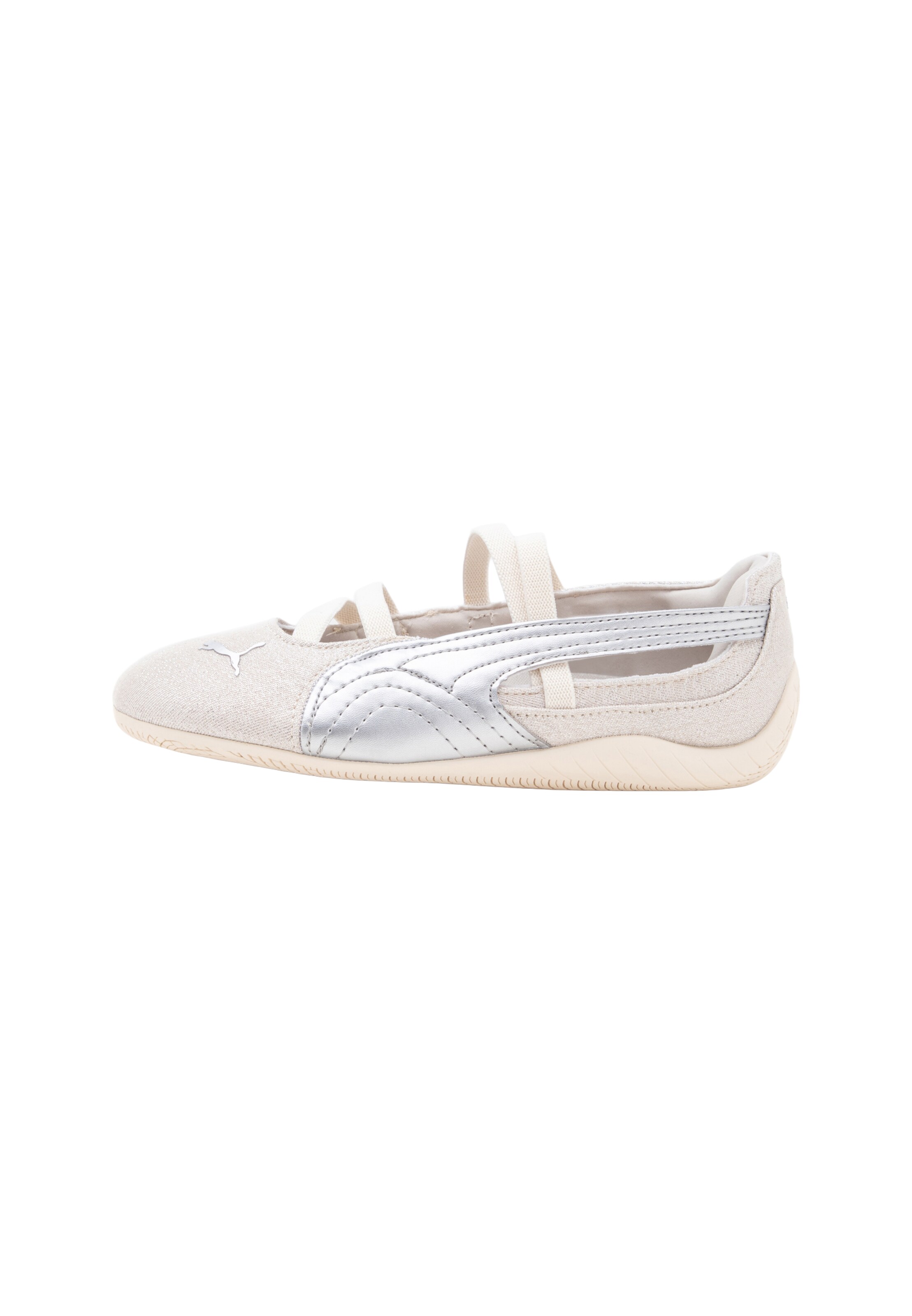 Sneaker 'Speedcat Let it Shine' de la PUMA pe argintiu: față