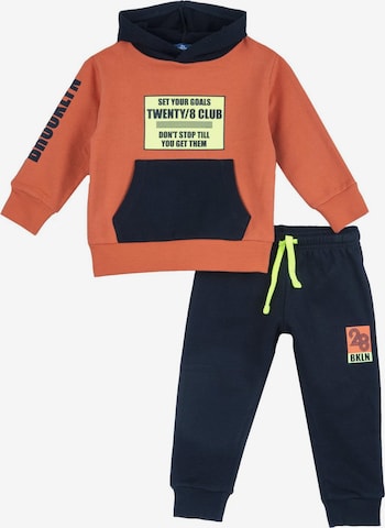 CHICCO Sweatsuit in Blue: front