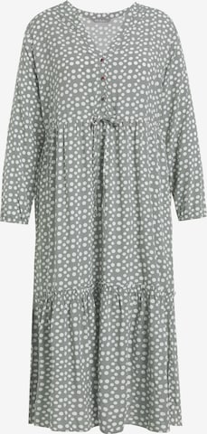 Ulla Popken Dress in Grey: front