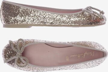 PRETTY BALLERINAS Flats & Loafers in 37,5 in Gold: front