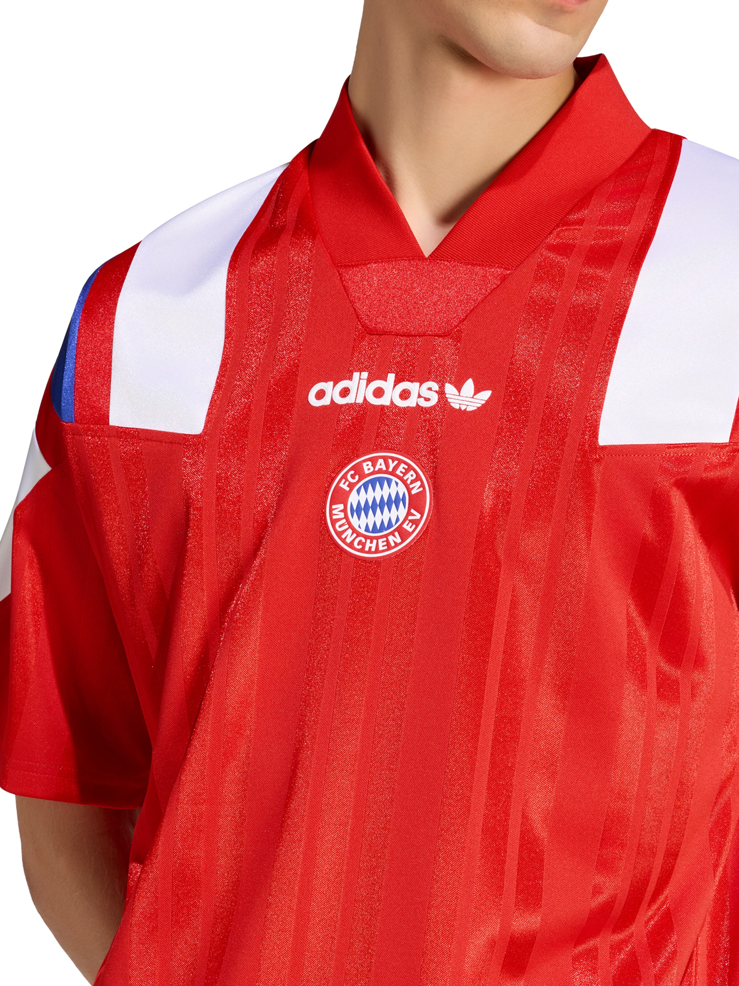 Maglia trikot 'FC Bayern' di ADIDAS ORIGINALS in rosso