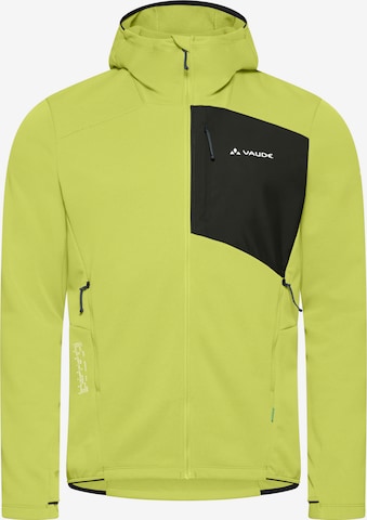 VAUDE Funktionsfleecejacke 'Monviso III' in Grün: Vorderseite