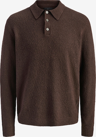 Jack & Jones Premium Пуловер 'JPRBLAMAVERICK' в червено: отпред