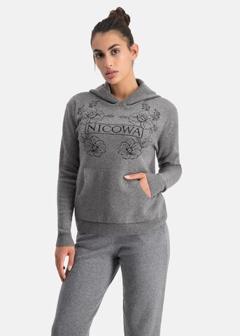 Nicowa Sweater 'Nicoro' in Grey: front