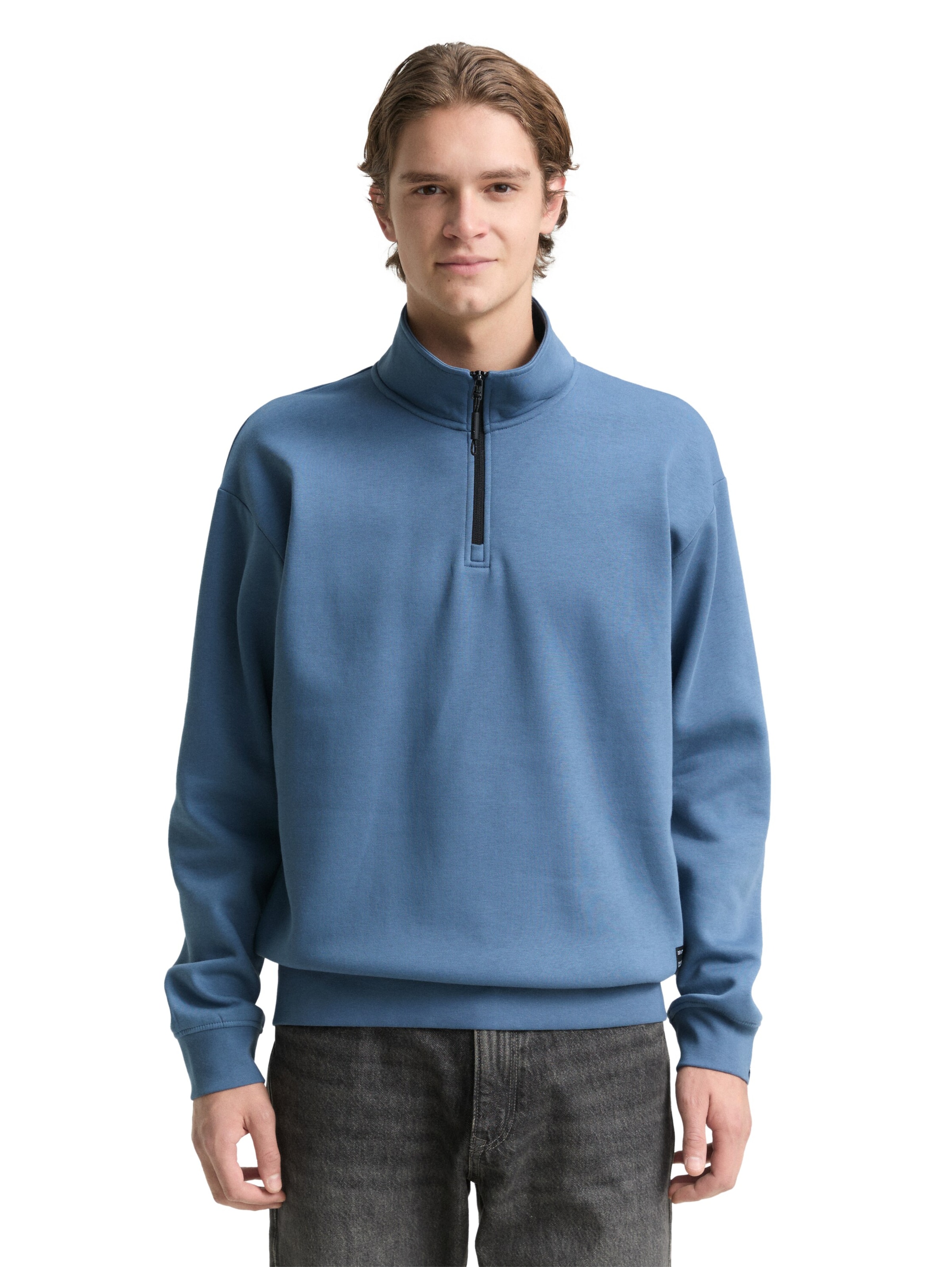 TOM TAILOR DENIM - Sudadera en azul: frente
