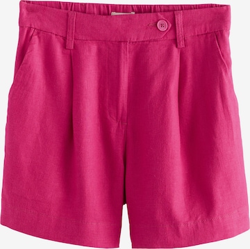 Next Regular Housut värissä vaaleanpunainen: etupuoli