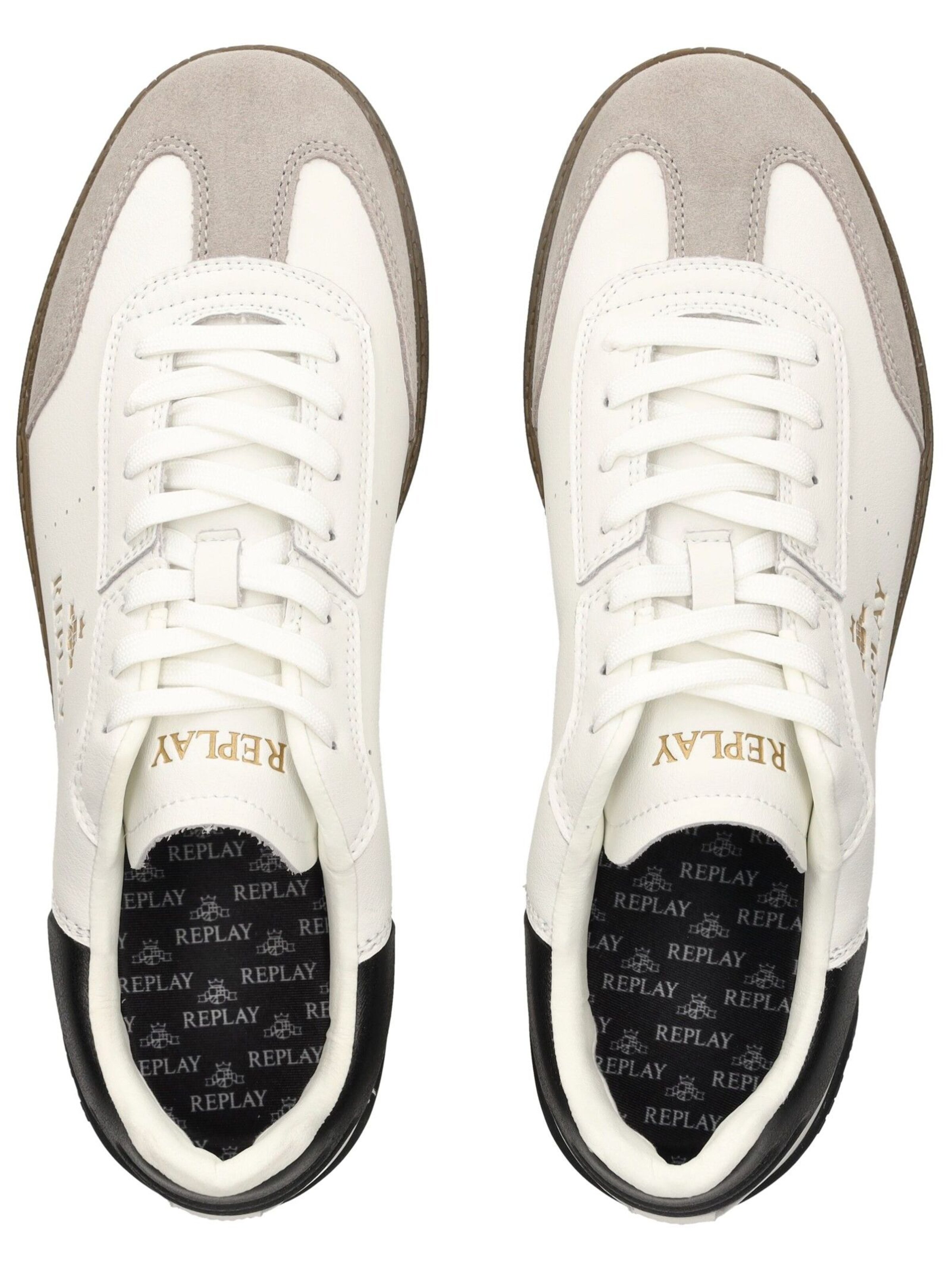 Baskets basses REPLAY en blanc