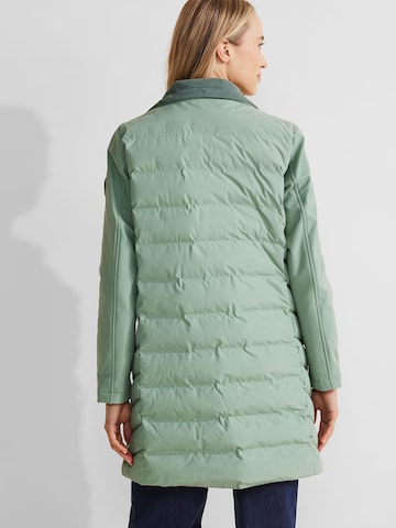 STREET ONE Between-Seasons Coat in Green