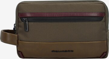 Piquadro Toiletry Bag 'Keith' in Green: front