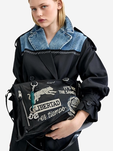 Desigual Schoudertas 'LIBERTAS LIENDO' in Zwart