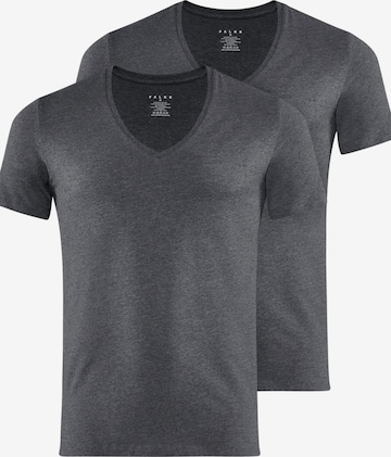 FALKE Unterhemd '2-Pack' in Grau: Vorderseite
