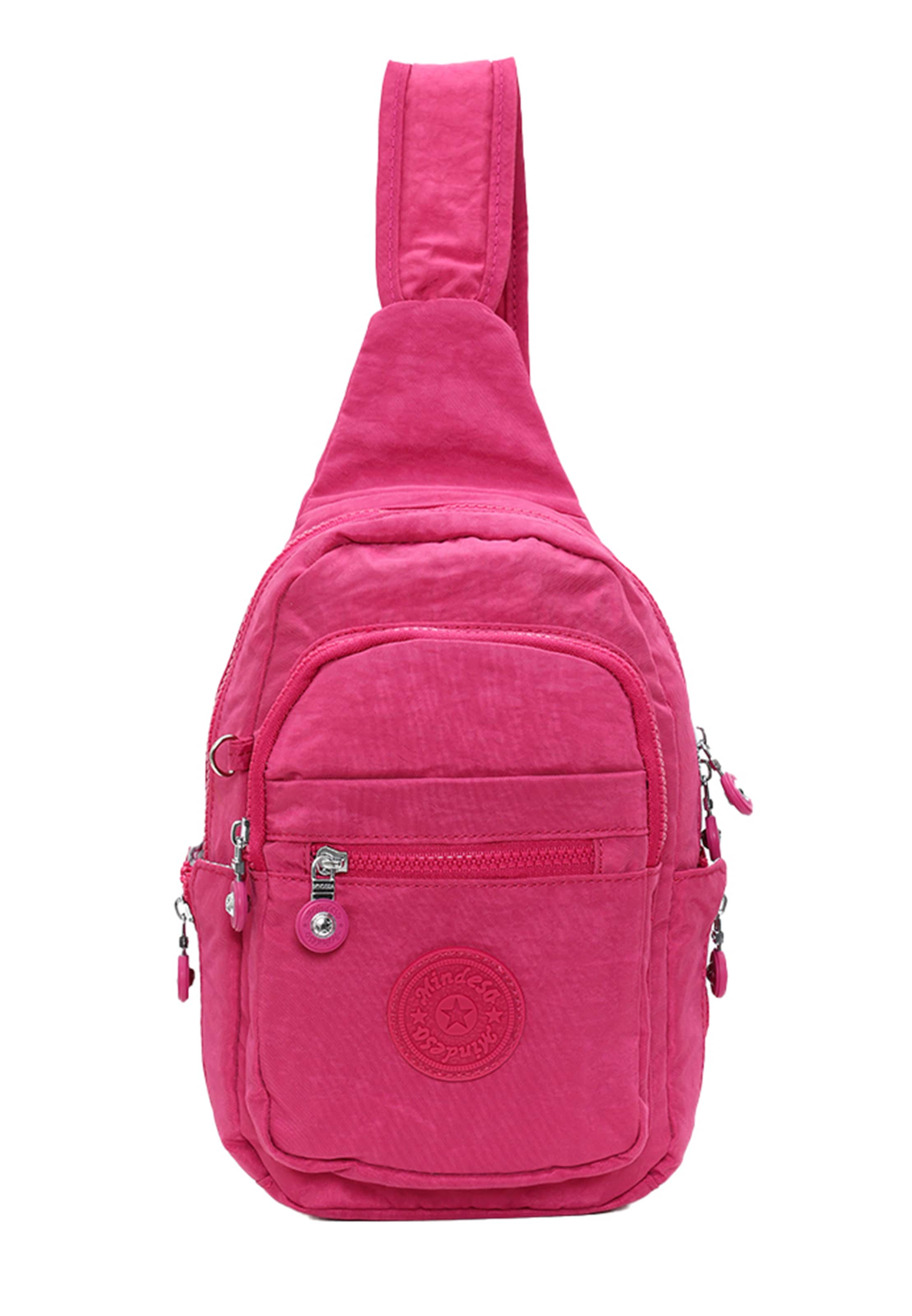 Mindesa Backpack in Pink: front