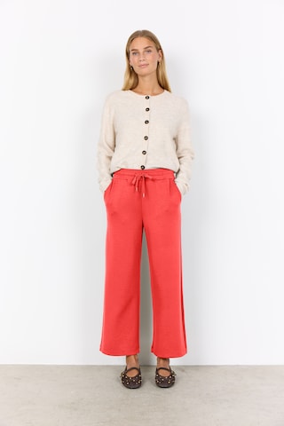 Wide Leg Pantalon à pince 'BANU' Soyaconcept en rouge