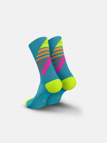 INCYLENCE Athletic Socks 'LADDERS' in Blue