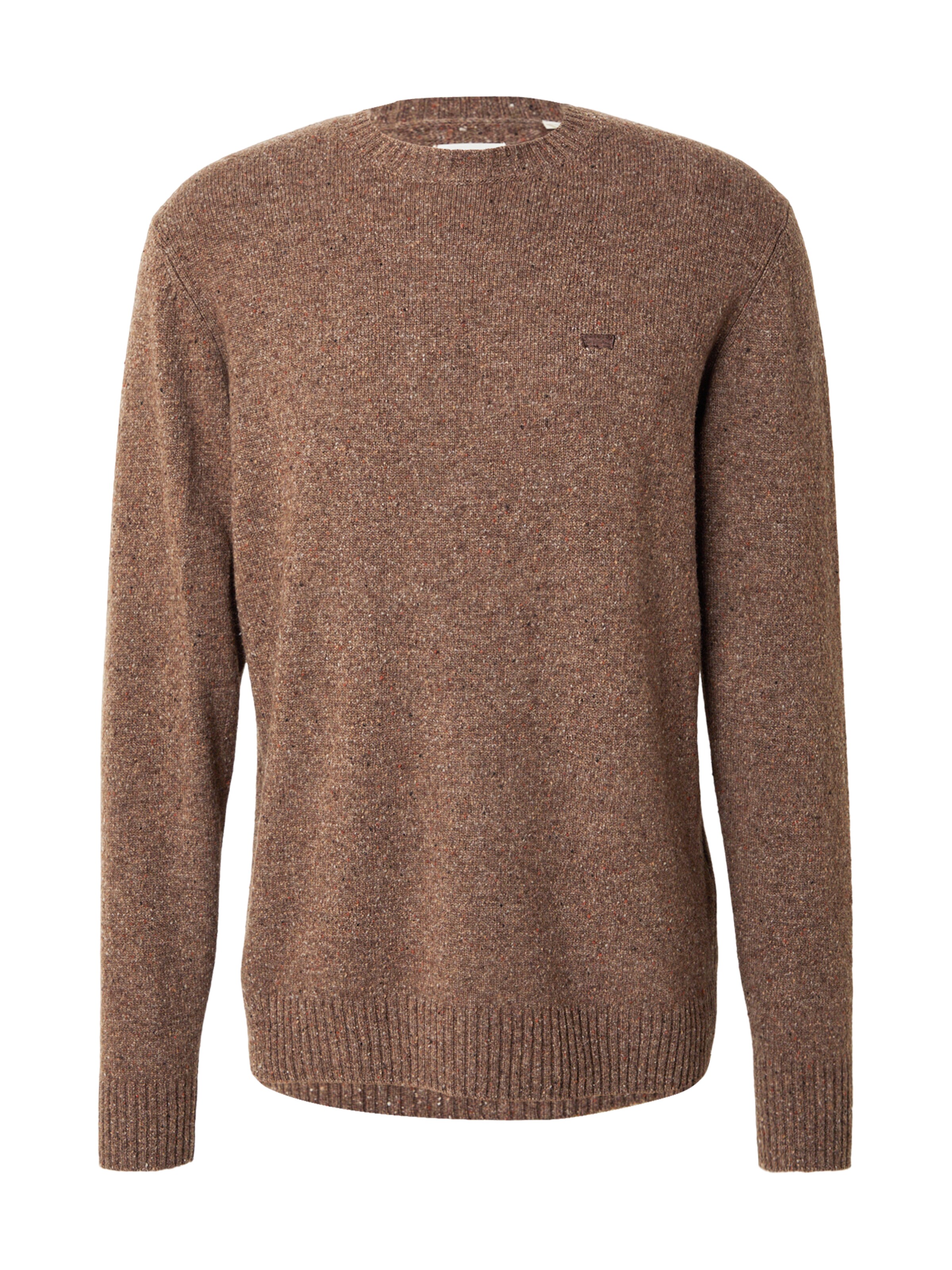 LEVI'S ® Sweater 'Original Housemark' in Brown: front
