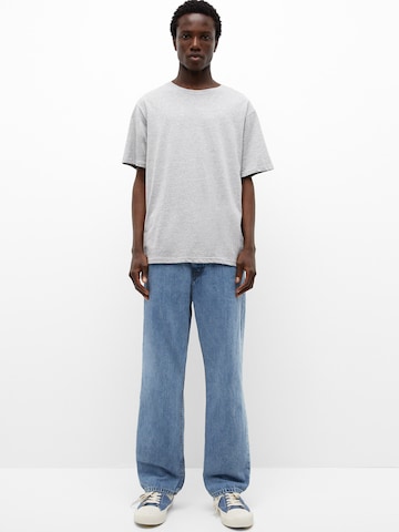 Pull&Bear Loosefit Farmer - kék