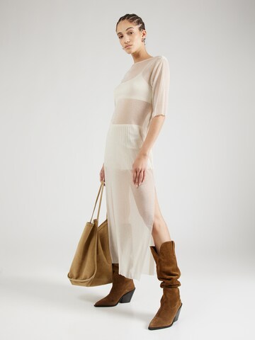 Noisy may - Vestido 'NMCHLOE' en beige