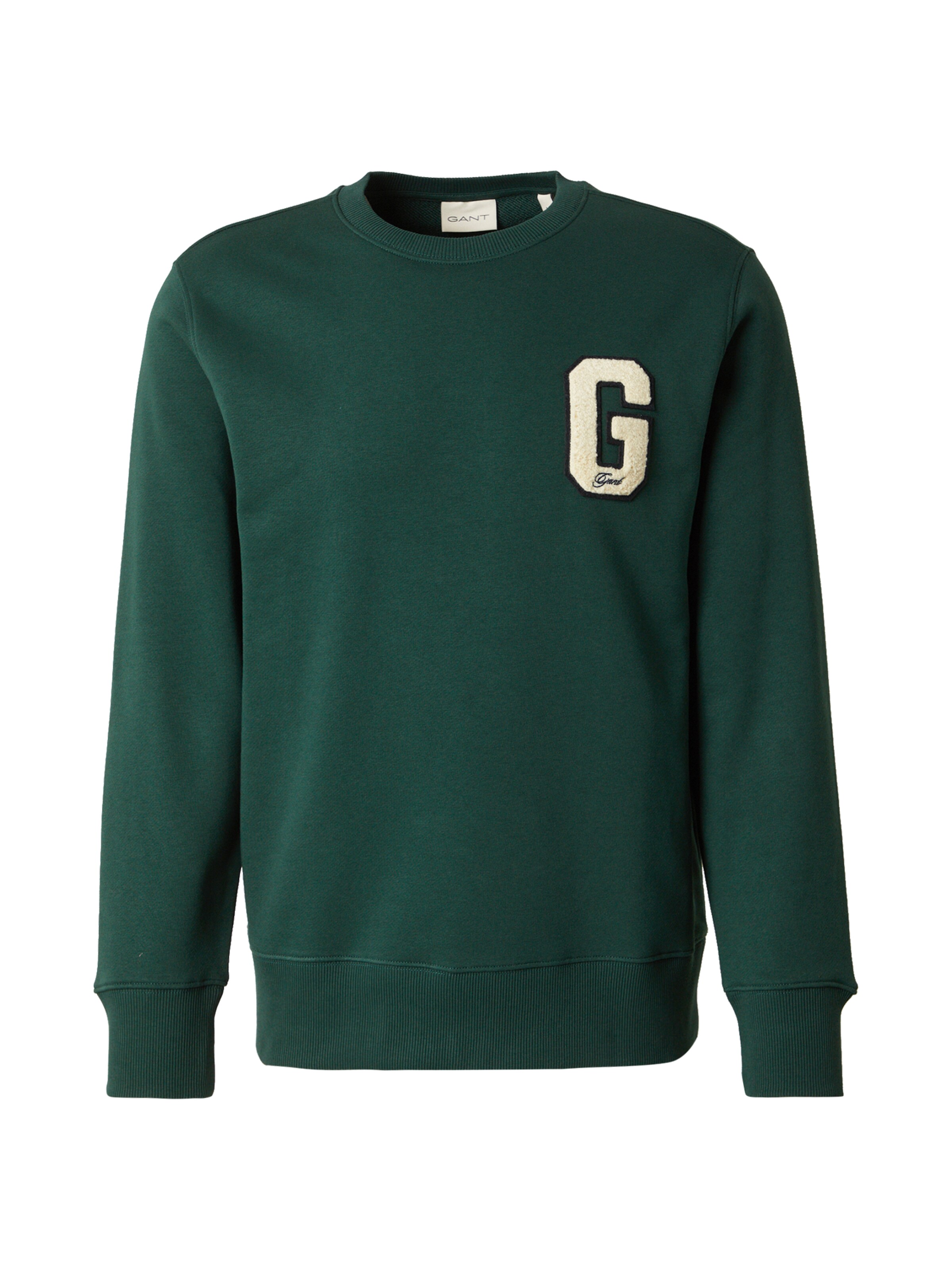 GANT Sweatshirt in Green: front
