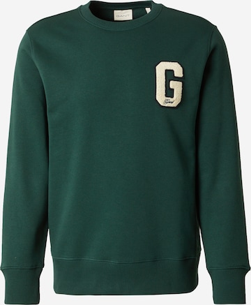 GANT Collegepaita värissä vihreä: etupuoli