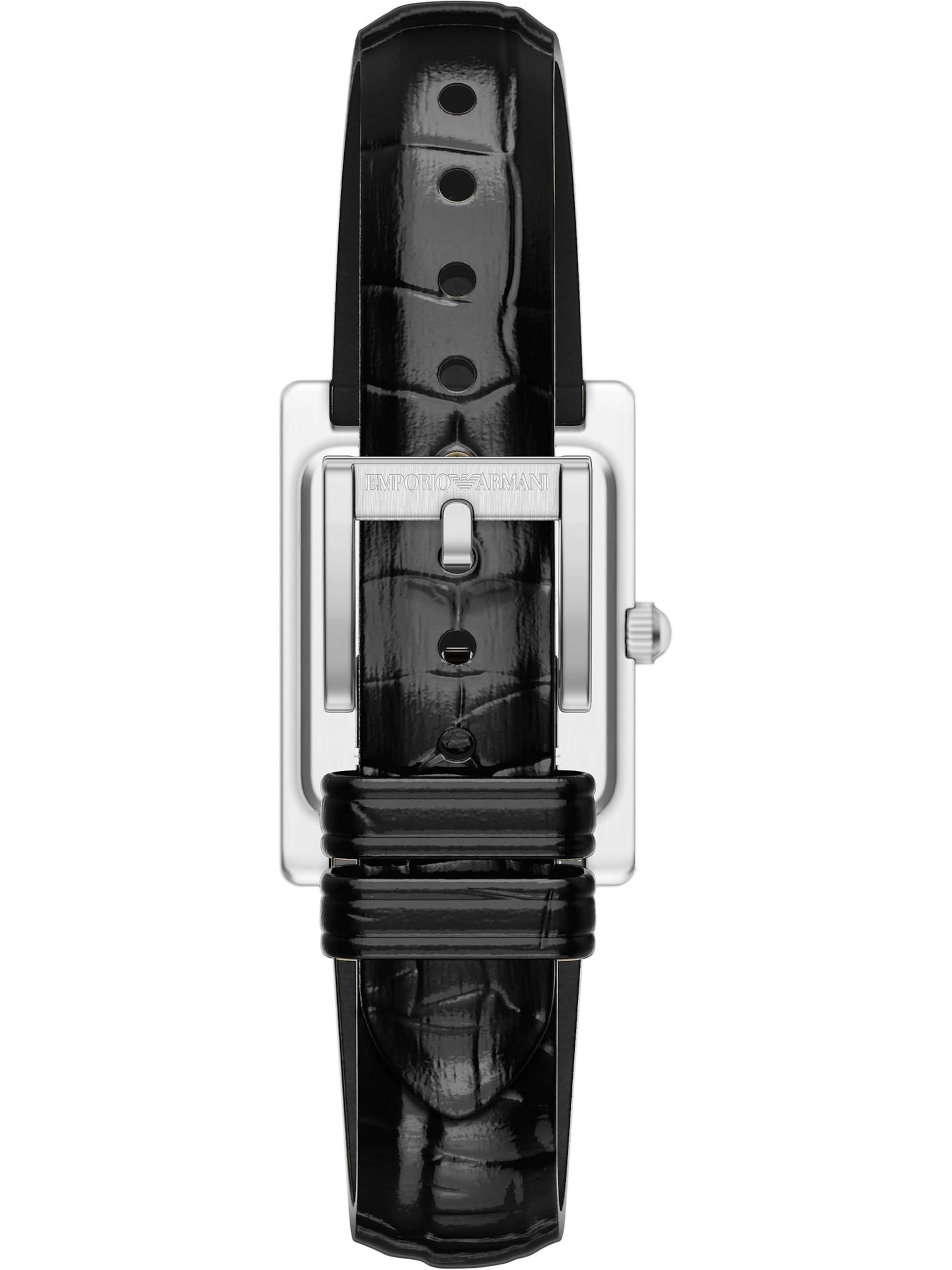Emporio Armani Uhr in Schwarz