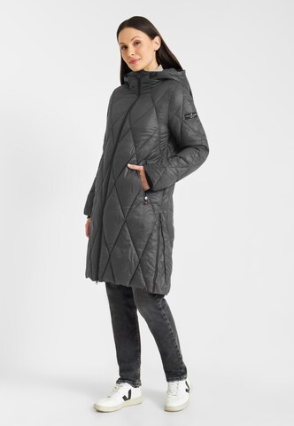 Frieda & Freddies NY Between-Seasons Coat 'Idis' in Grey: front