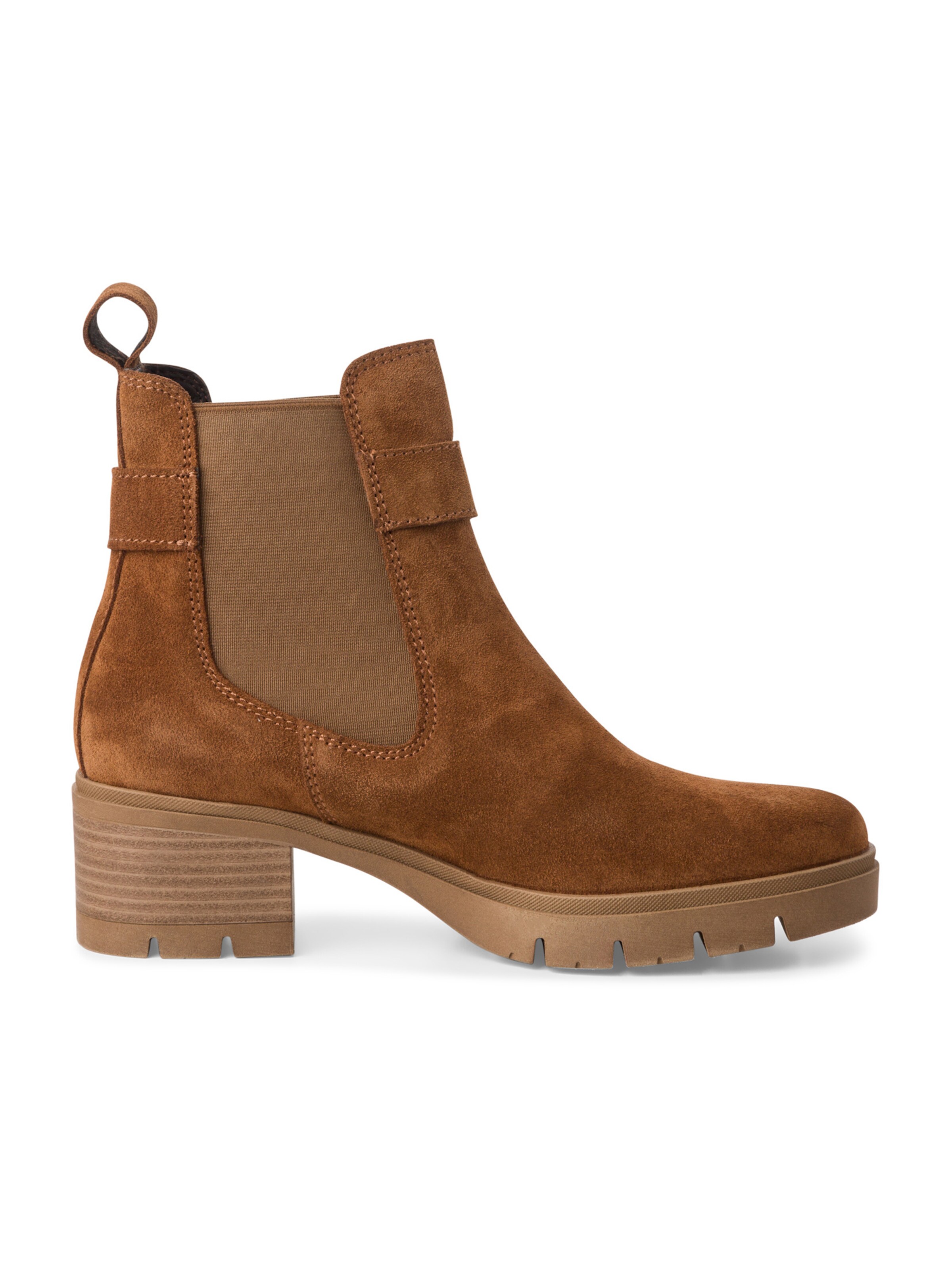 Tamaris Chelsea boots i brun
