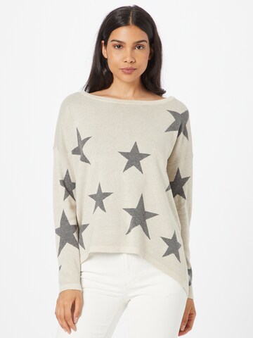 Pull-over ONLY en beige : devant