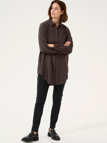 Kaffe Blouse 'NAYA' in Brown