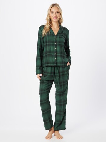 Gilly Hicks Pyjama in Groen: voorkant