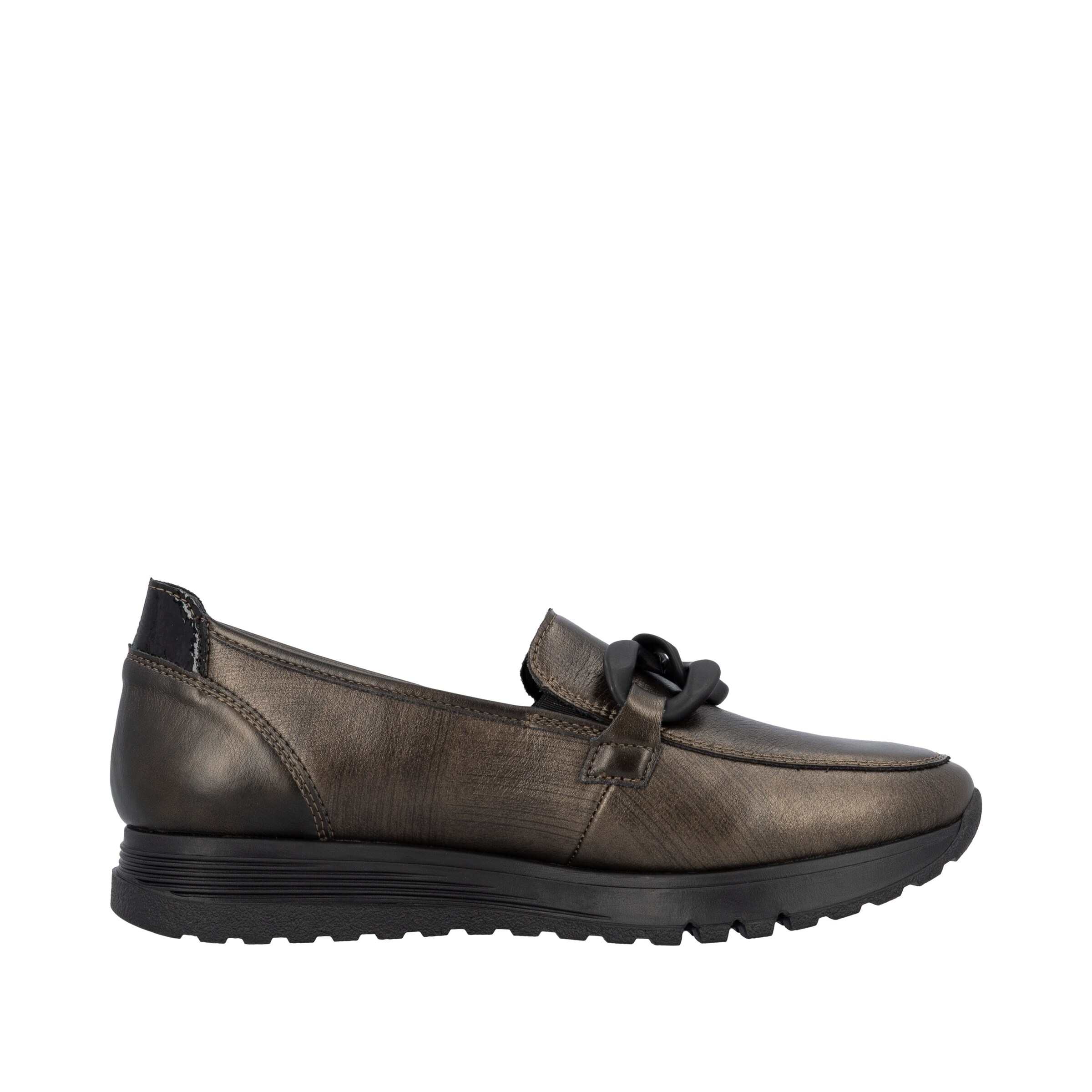 Chaussure basse Rieker en bronze