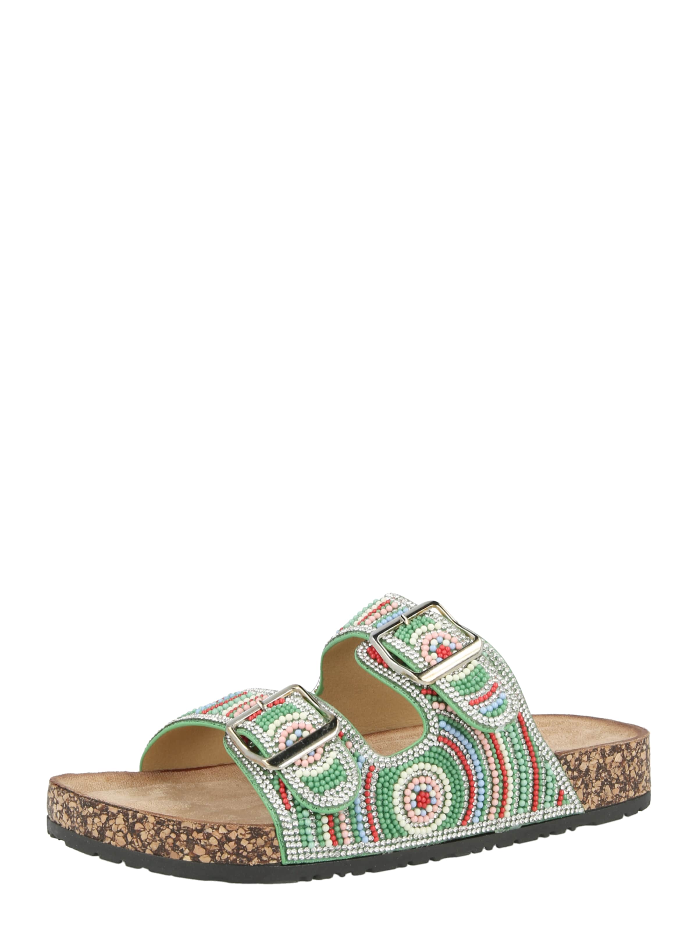 Hailys Šľapky 'La44uri' - Zelená: predná strana