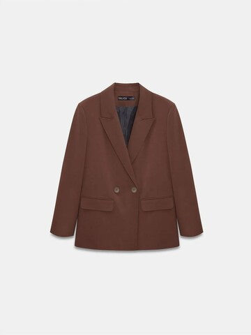 Dilvin Blazer in Brown: front